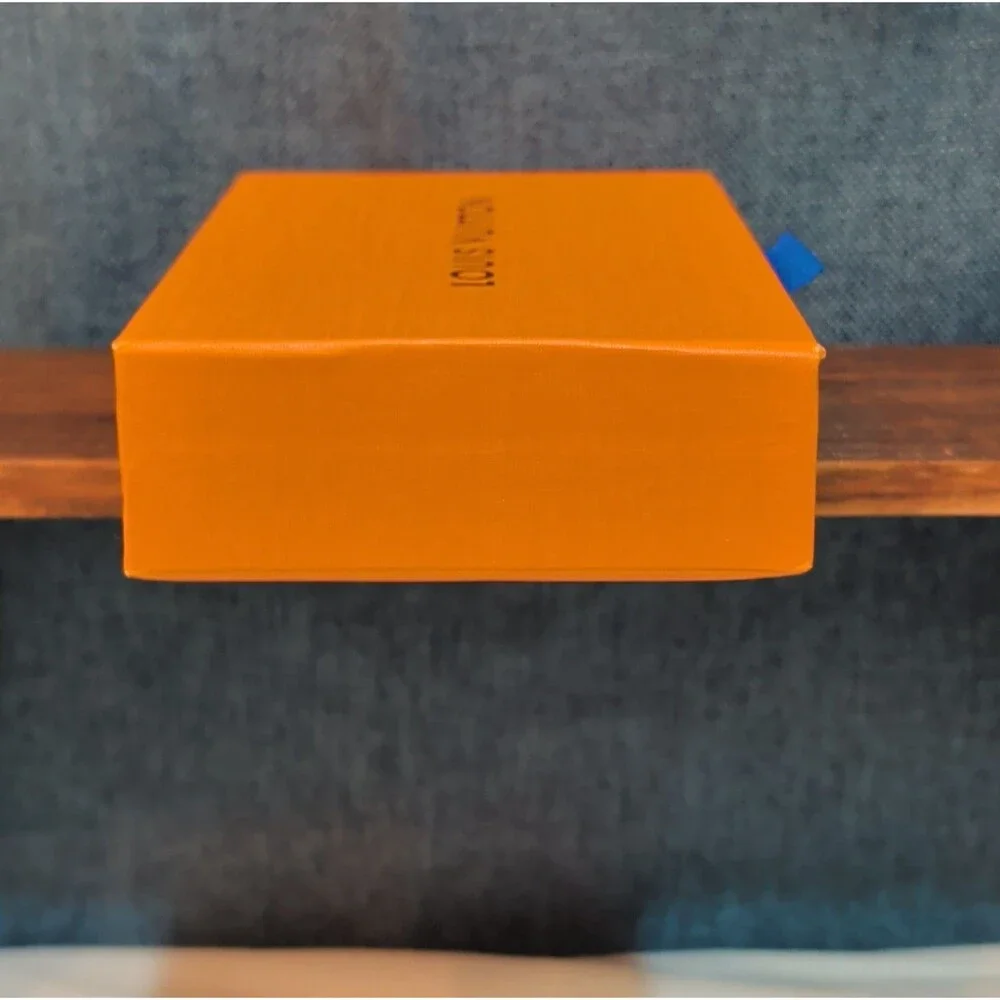Authentic Louis Vuitton Empty Yellow Drawer Gift Box 5.5x4